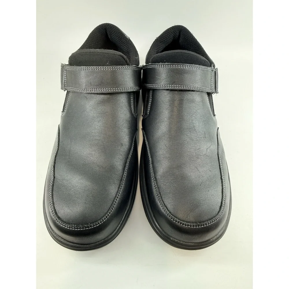 Ortho Feet 511Shoes Men 11EE  Black Leather Comfort  Walking Orthopedic Diabetic